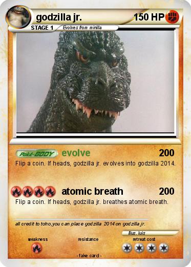 Pokemon godzilla jr.