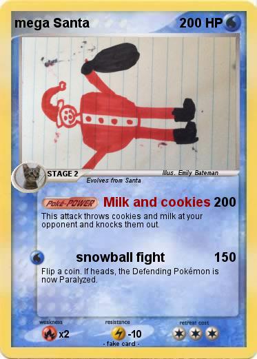 Pokemon mega Santa