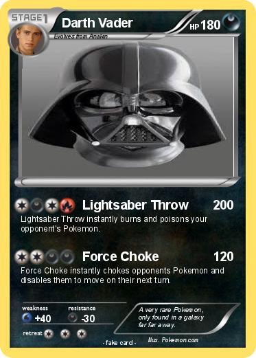 Pokemon Darth Vader