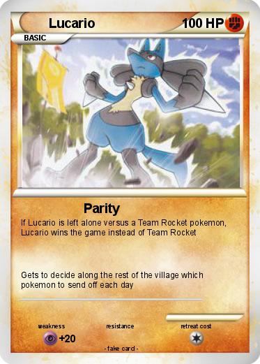 Pokemon Lucario