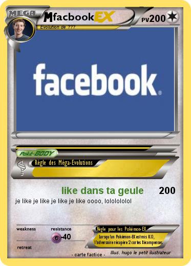 Pokemon facbook