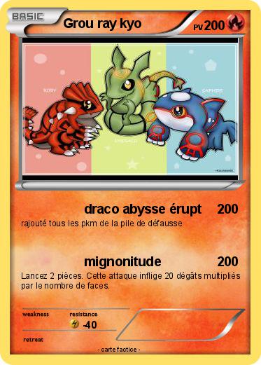 Pokemon Grou ray kyo