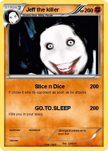 Pokemon Jeff the killer