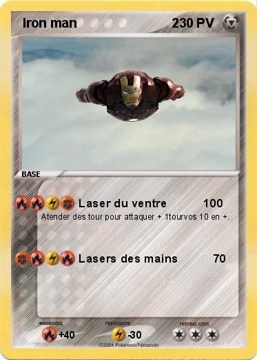 Pokemon  Iron man                           2
