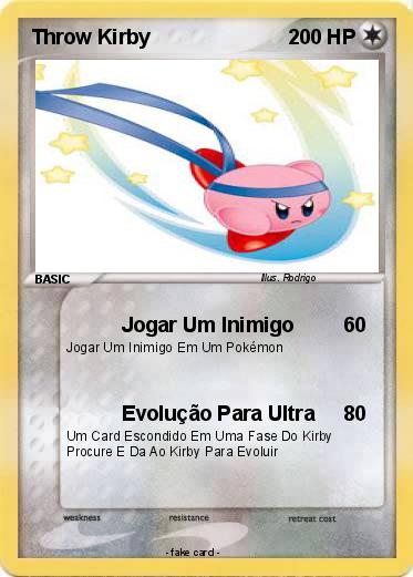Pokemon Throw Kirby