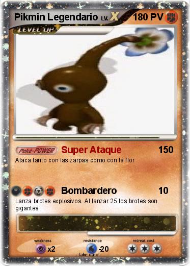 Pokemon Pikmin Legendario