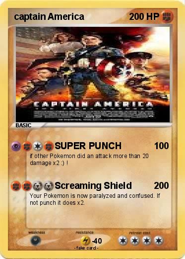 Pokemon captain America