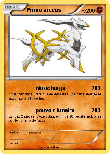 Pokemon Primo arceus