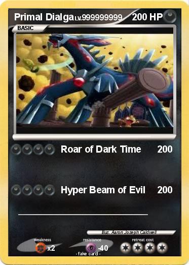 Pokemon Primal Dialga