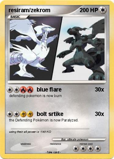 Pokemon resiram/zekrom