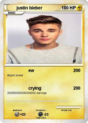 Pokemon justin bieber