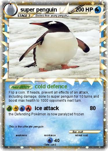 Pokemon super penguin