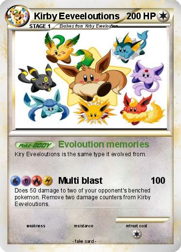 Pokemon Kirby Eeveeloutions