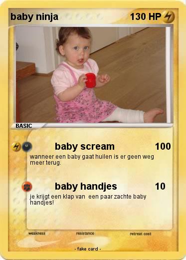 Pokemon baby ninja