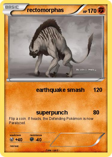 Pokemon rectomorphas