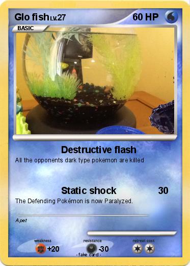 Pokemon Glo fish