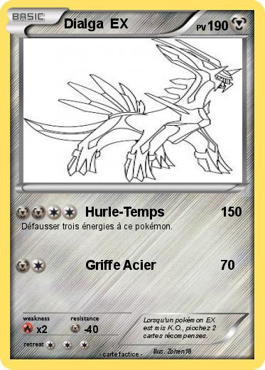 Pokemon Dialga  EX