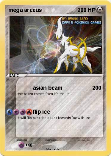 Pokemon mega arceus