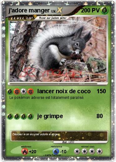Pokemon j'adore manger