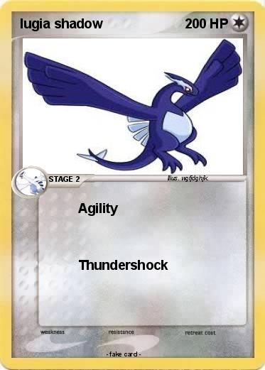 Pokemon lugia shadow