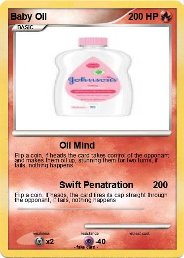 Pokemon Baby Oil
