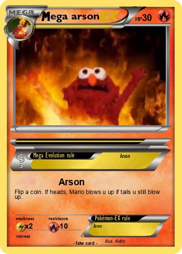 Pokemon ega arson