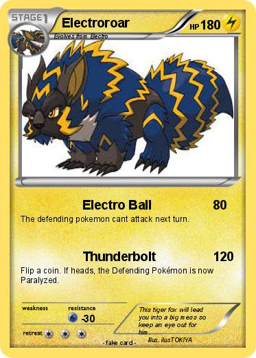 Pokemon Electroroar