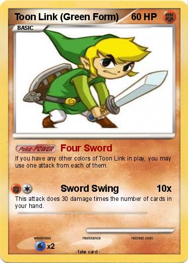Pokemon Toon Link (Green Form)