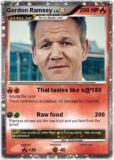 Pokemon Gordon Ramsey