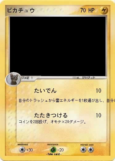 Pokemon ピカチュウ