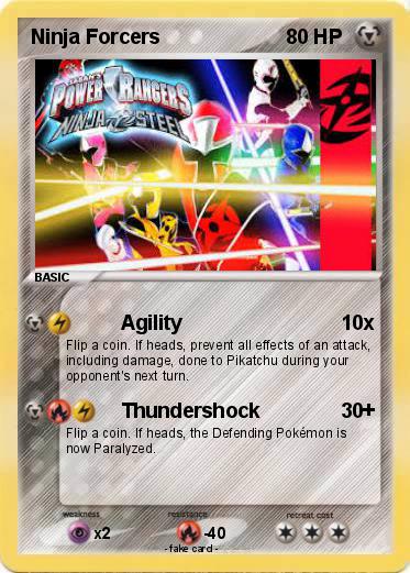 Pokemon Ninja Forcers