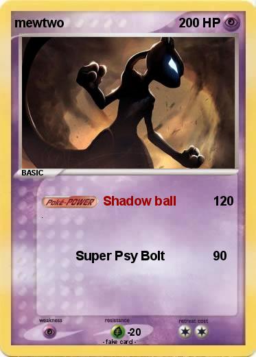 Pokemon mewtwo