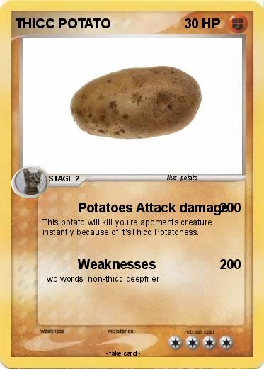 Pokemon THICC POTATO