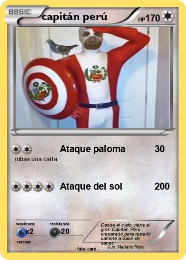 Pokemon capitán perú