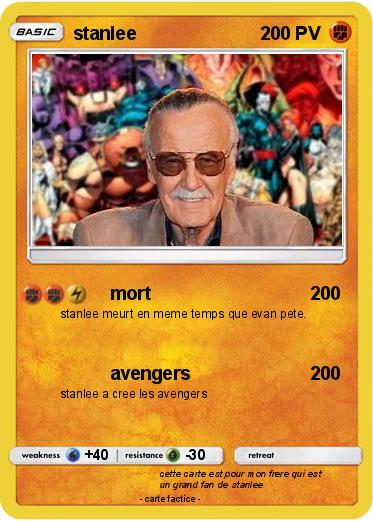Pokemon stanlee