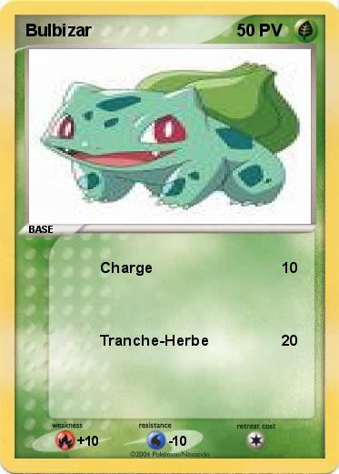 Pokemon Bulbizar