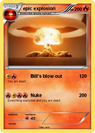 Pokemon epic explosion