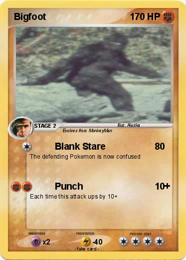 Pokemon Bigfoot