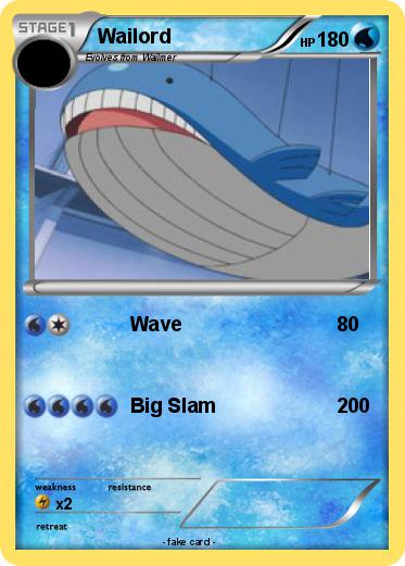 Pokemon Wailord