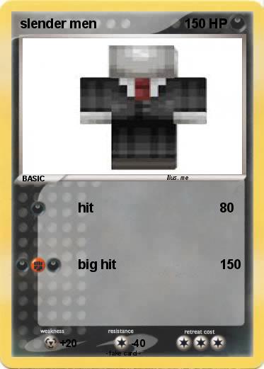 Pokemon slender men