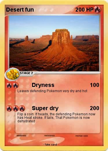 Pokemon Desert fun