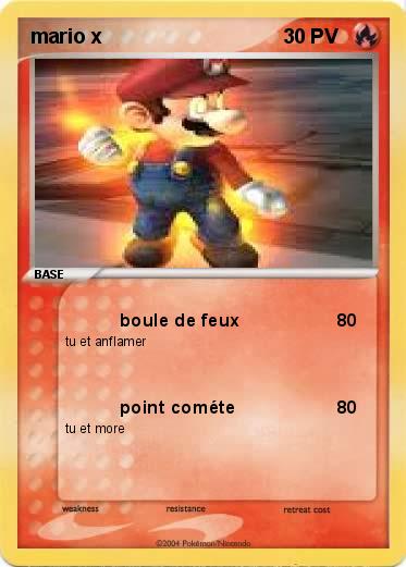 Pokemon mario x