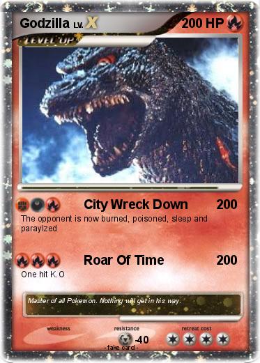 Pokemon Godzilla