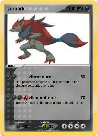 Pokemon zoroark