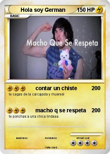 Pokemon Hola soy German