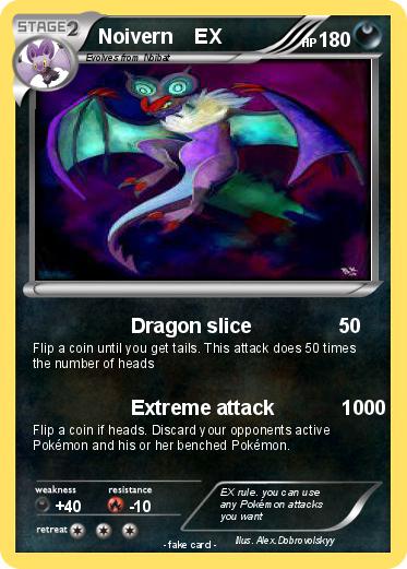 Pokemon Noivern    EX