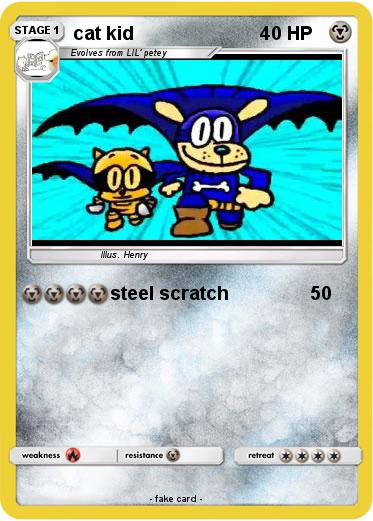 Pokemon cat kid
