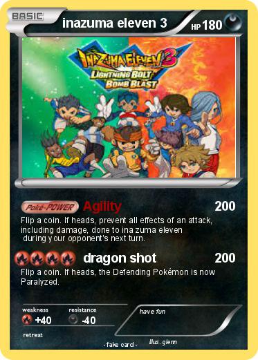 Pokemon inazuma eleven 3