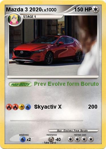 Pokemon Mazda 3 2020