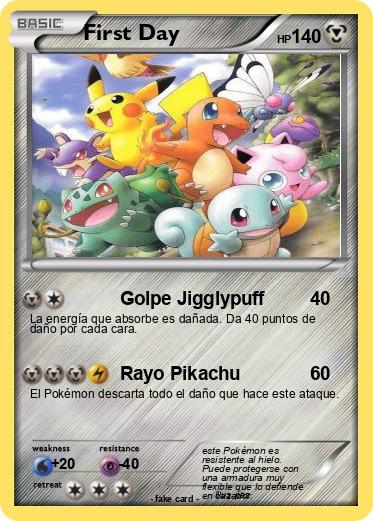 Pokemon First Day